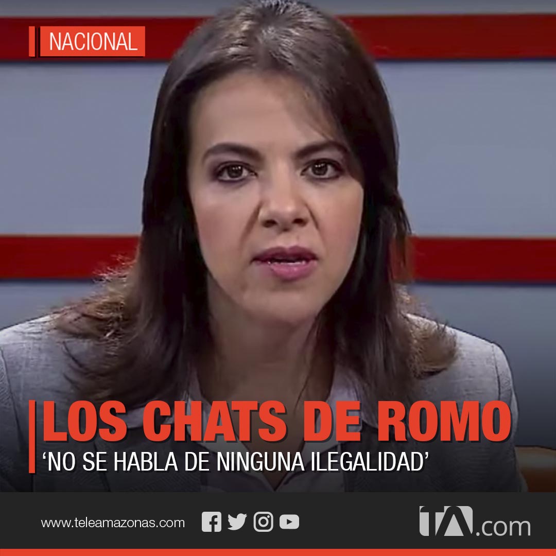 María Paula Romo sostiene que denuncias en su contra 'son distractores'