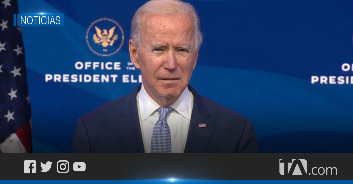 El Congreso De EE.UU. Ratifica A Joe Biden Como Presidente Electo