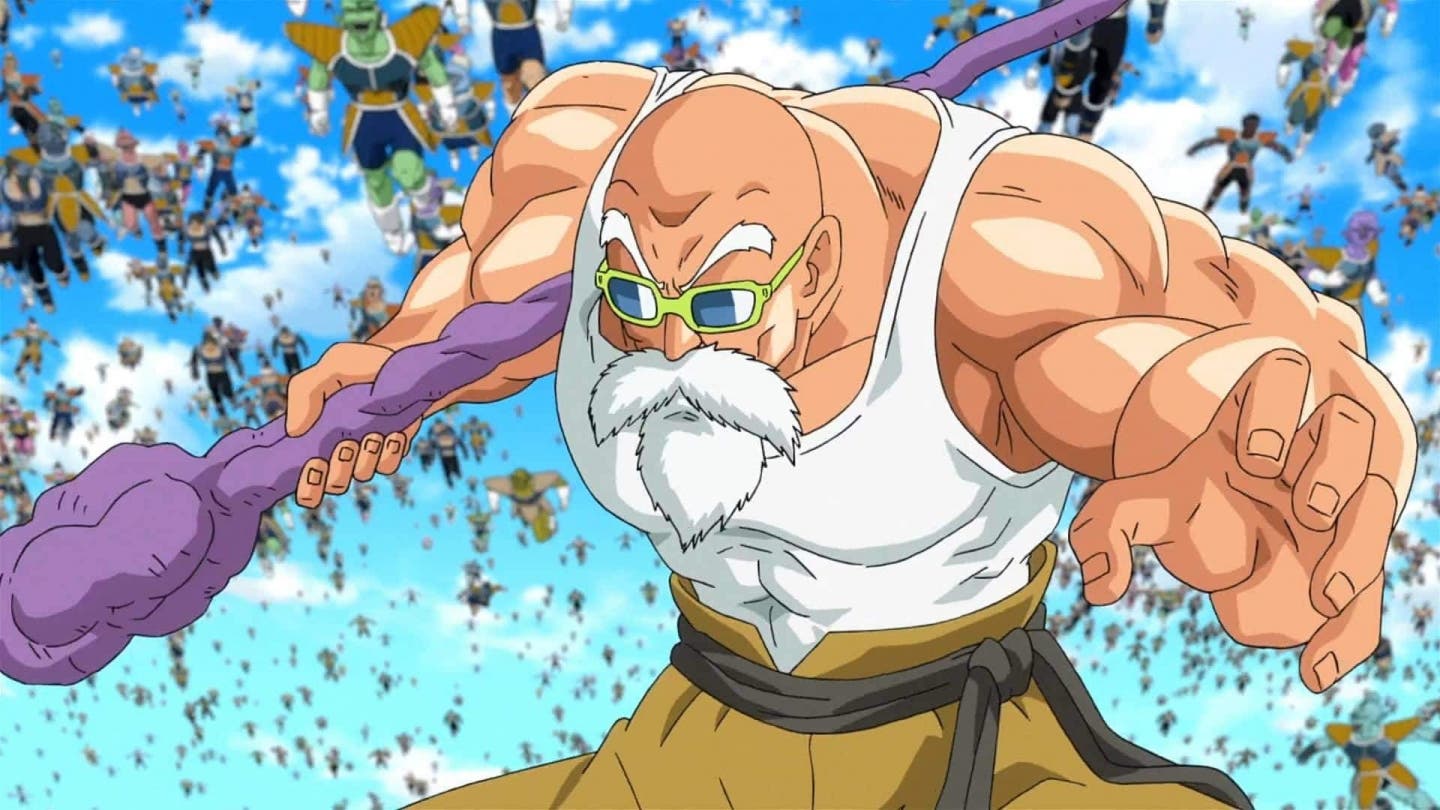 Así se veía el Maestro Roshi cuando era joven