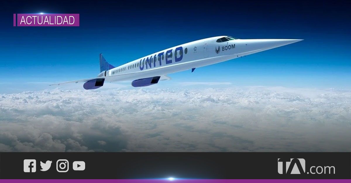 United Airlines Compra 15 Aviones Supersónicos A Empresa De Denver 6111