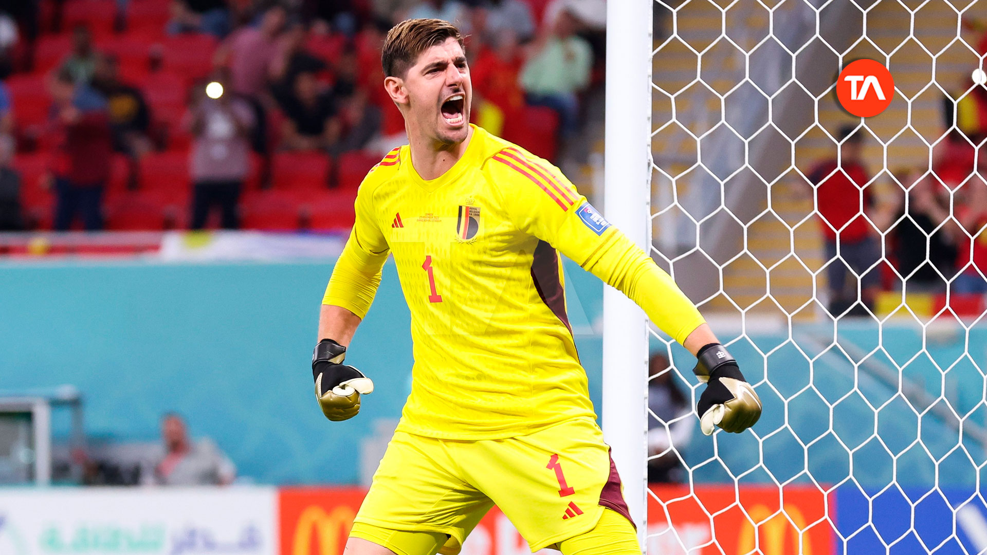 Courtois and Batshuayi save Belgium debut against Canada