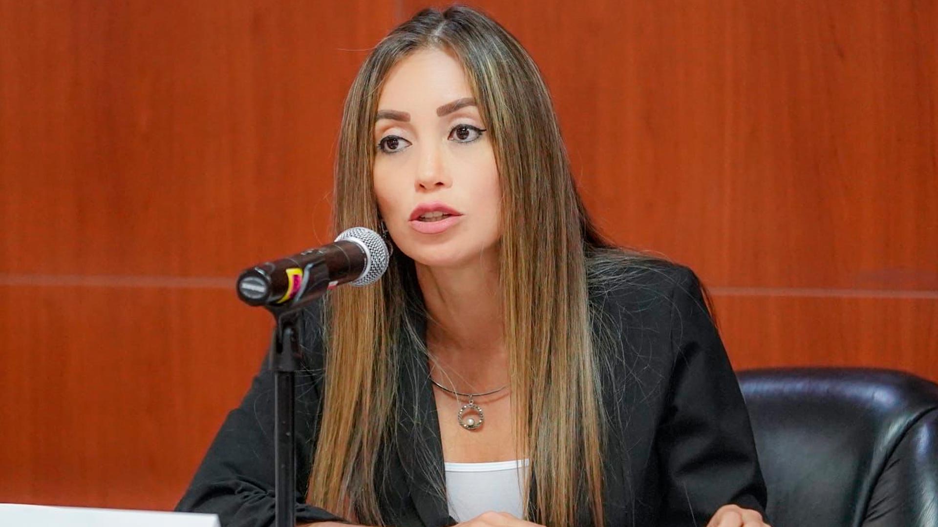 Maribel Barreno: Teniente política de Nayón medidas de protección