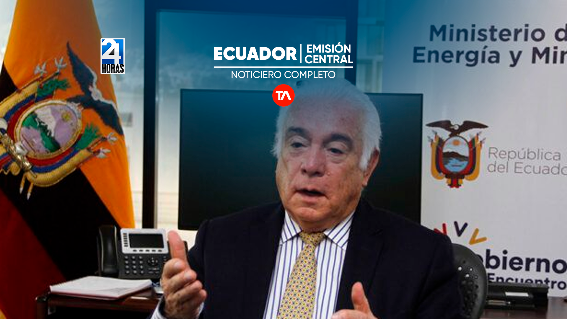 Noticiero de Ecuador (Emisión Central 30/04/2024)