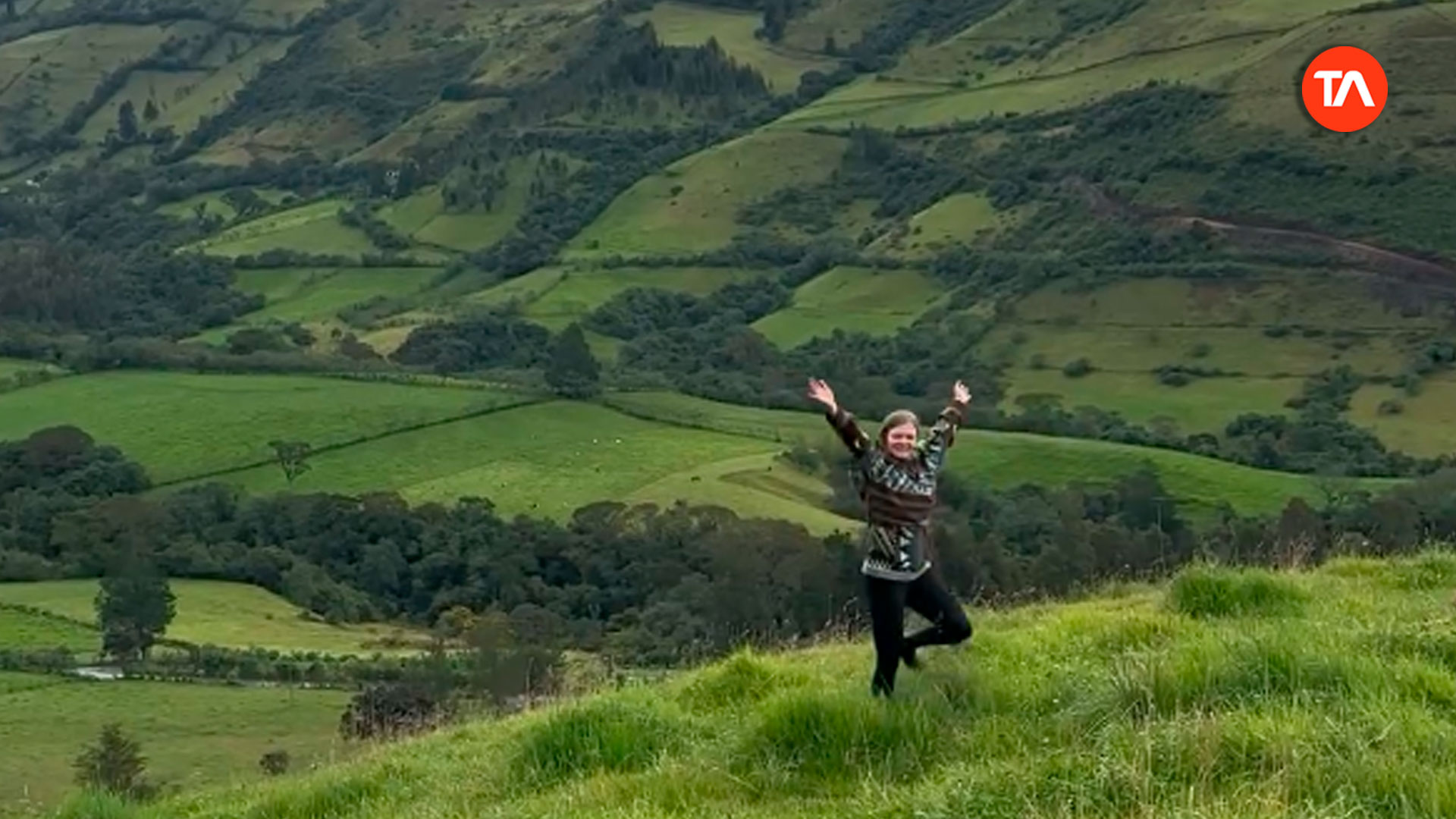 La 'Patriotic Gringa' recomienda Ecuador como destino turístico