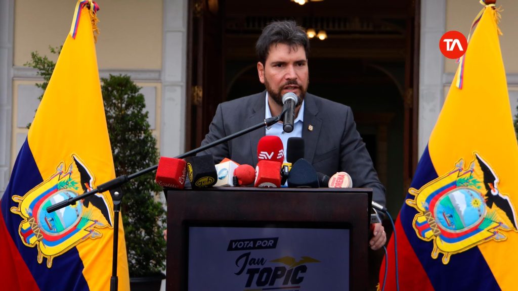 Jan Topic vuelve como candidato para las presidenciales 2025. Foto: API