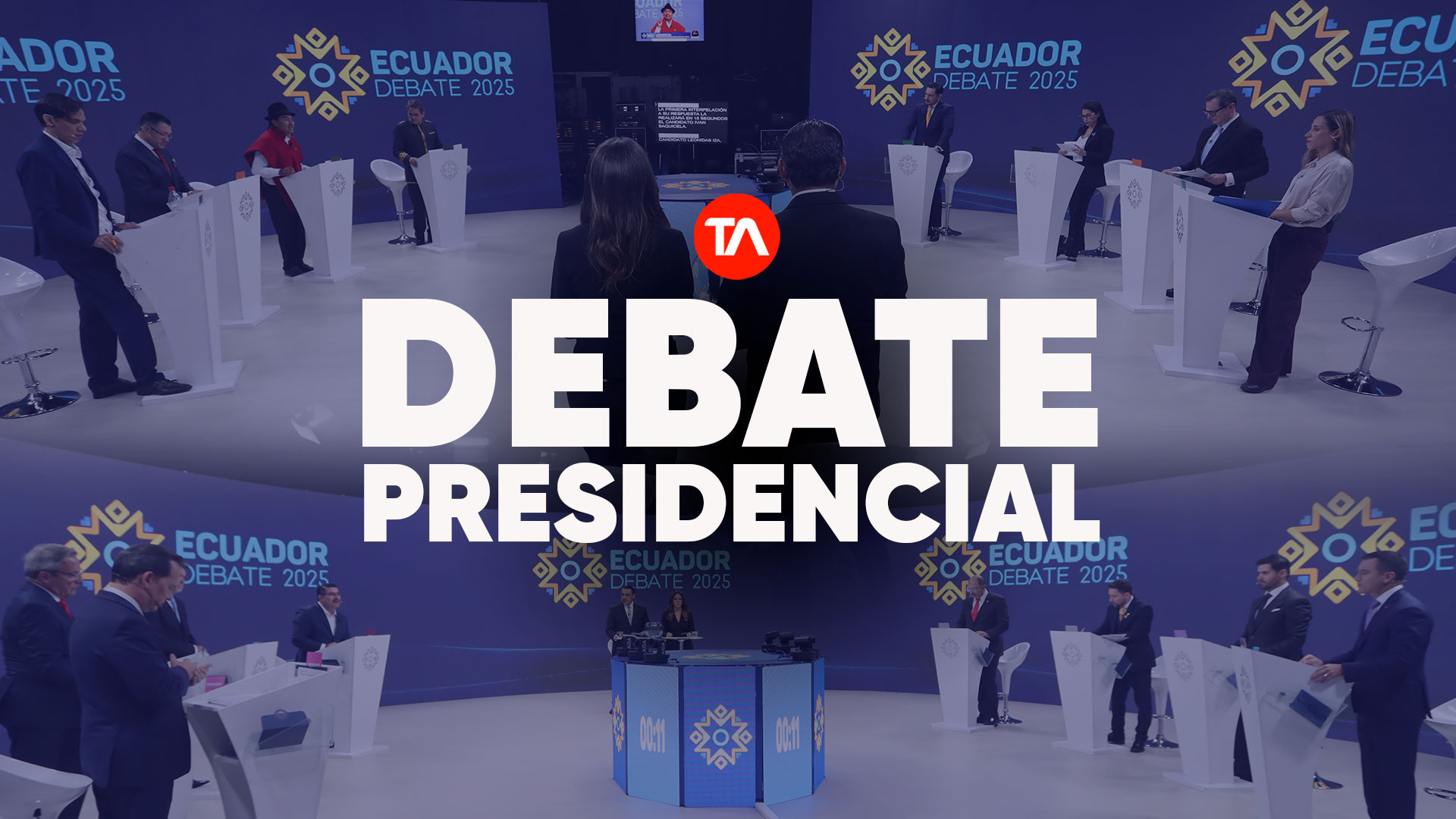 TEXTUAL Debate presidencial con los 16 candidatos para las elecciones